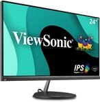 Viewsonic VX2485-MHU 60,5 cm (24 Zoll) Design Monitor (Full-HD, IPS-Panel, FreeSync,