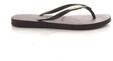 Havaianas Slim Logo Metallic Damen FlipFlop Black/Gold 37 EU