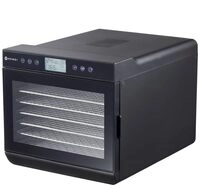 HENDI D&ouml;rrautomat, mit 7 Gittern, ideal zum D&ouml;rren von Obst, Gem&uuml;se und Fleisch,