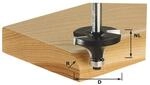 Festool Abrundfr&auml;ser HW S8 D25,5/R6,35 KL - Hartmetall