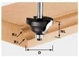 Festool Doppelradienfr&auml;ser HW S8 D38,1 - Profilfr&auml;ser R6,35