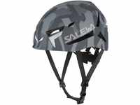 Salewa Unisex – Erwachsene Vega Helmet Helm, Grey Camo, S/M