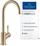 Villeroy & Boch Umbrella Hochdruck-K&uuml;chenarmatur, Sp&uuml;lenarmatur mit