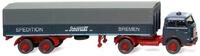 Wiking 051404 H0 MAN Pritschensattelzug (Pausbacke)