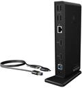 ICY BOX USB-C Docking Station (11-in-1) f&uuml;r 2 Monitore (2x HDMI), 6x USB 3.0 HUB,