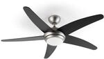 Klarstein Bolero - 2-in-1-Deckenventilator 134cm durchmessender Ventilator,...