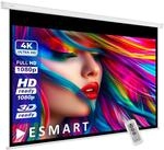 ESMART Economy EXM Motor-Leinwand 177 cm Bild 140 x 79 cm (63") | Format 16:9 