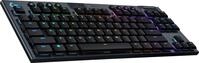 Logitech G915 LIGHTSPEED TKL Tenkeyless kabellose mechanische Gaming-Tastatur, Clicky