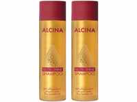 2er Alcina Nutri Shine Shampoo mit pflegendem Argan und Traubenkernöl je 250...