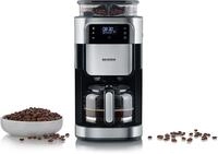 SEVERIN Kaffeemaschine mit Mahlwerk, Kaffeeautomat mit Glaskanne und Timer-Funktion, SEVERIN Kaffeemaschine mit Mahlwerk, Kaffeeautomat mit Glaskanne und Timer-Funktion,