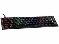 Ducky Kompatible ONE 2 SF Gaming Tastatur, MX-Speed-Silver, RGB LED - Schwarz,