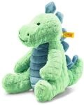 Steiff Pl&uuml;schtier Spott Stegosaurus gr&uuml;n-Petrol 28 cm, Kuscheltier Dinosaurier,