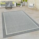 Paco Home In- & Outdoor Teppich wetterfest Skandinavisch f&uuml;r Terrasse, Balkon &