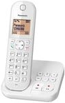 Panasonic KX-TGC 420 GW, schnurloses Telefon mit Anrufbeantworter, Wei&szlig;