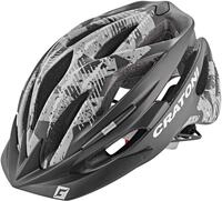 Cratoni Unisex &ndash; Erwachsene Pacer Fahrradhelm, Schwarz/Anthrazit Matt, S - M (54-58