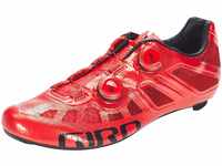 Giro Herren Imperial Rennrad|Triathlon/Aero Schuhe, Bright Red, 45 EU