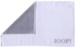 Joop! Badematten Classic Doubleface 1600 wei&szlig;-Silber - 67