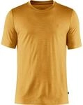 Fj&auml;llr&auml;ven Herren Abisko Wool SS T-Shirt, Ochre, L