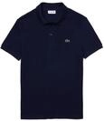 Lacoste Herren Polo-Shirt Kurzarm PH4012, M&auml;nner Polo-Hemd,2 Knopf,Slim Fit,Blau,6