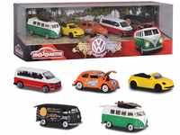 Majorette 212057615 Volkswagen Originals 5er-Geschenkset, Spielzeugautos mit...