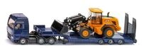 Siku 1790, MAN-LKW mit Tieflader und JCB Radlader, 1:87, Metall/Kunststoff,