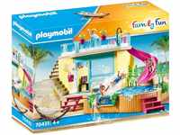 PLAYMOBIL Family Fun 70435 Bungalow mit Pool, ab 4 Jahren