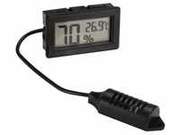 Velleman Digitales Einbau Thermometer/Hygrometer, großes Display, ABS-Gehäuse,