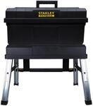 STANLEY Tools FatMax Werkzeugtrage mit Tritt (innovatives 3-in-1 Design: