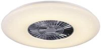 Reality Leuchten LED Deckenleuchten-Ventilator Visby R62402906, Kunststoff