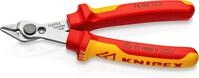 KNIPEX Electronic Super Knips Elektronik-Seitenschneider, 125 mm, 78 06 125 |...