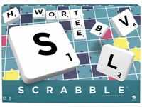 Mattel Games Scrabble Original Deutsche Version, Kreuzworträtsel-Brettspiel für