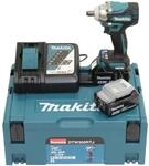 Makita DTW300RTJ Akku-Schlagschrauber 18 V / 5,0 Ah, 2 Akkus + Ladeger&auml;t im MAKPAC