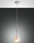 FABAS 3481-40-125 LILA AUS GLAS AMBRA E27 40W &Oslash; 500 mm