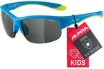 ALPINA Sonnenbrille Kindersonnenbrille, blue lime matt, One Size