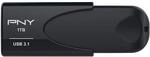 PNY Attach&eacute; 4 USB 3.1 Flash Laufwerk - 1TB, Schwarz