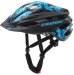 Cratoni Pacer Fahrradhelm Schwarz/Blau Matt XS-S (50-55cm)