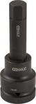 KS Tools 450.0491 1" Kraft-Bit-Stecknuss Innensechskant, lang, 17mm