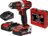 Einhell Akku-Bohrschrauber TE-CD 18/40 Li (2x1,5 Ah) | PXC | 18 V | 40 Nm 