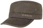 Stetson Datto Army Cap (Kubacap), coole aus Baumwolle gefertigte Milit&auml;rm&uuml;tze f&uuml;r