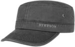 Stetson Datto Armycap Stoffcap Oilskin UV Schutz 40 Herren Sommer Winter schwarz L