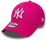 New Era Cap KIDS 940 LEAGUE BASIC NEW YORK YANKEES hot pink white (Youth Alter 6-10