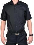 MARVELIS Modern Fit Hemd Halbarm New Kent Kragen schwarz / Gr&ouml;&szlig;e:42