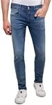 Replay Herren Jeans Anbass Slim-Fit Hyperflex mit Stretch, Medium Blue 009-1 (Blau),