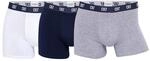 CR7 Cristiano Ronaldo Herren hautenge Boxershorts 3er Pack, 1x Wei&szlig; + 1x Schwarz +