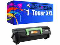 Tito-Express PlatinumSerie 1 Toner XXL kompatibel mit Lexmark MS-310 MS310D...