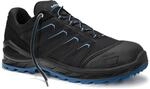 LOWA Sicherheitsschuhe LARROX Work GTX Black Low S3, Farbe:Kornblau,...