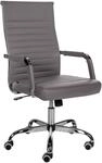 CLP Ergonomischer B&uuml;rostuhl Amadora I H&ouml;henverstellbar, 360 Grad Drehstuhl I