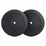 GORILLA SPORTS&reg; Hantelscheiben 30 mm, 1,25&ndash;30 kg, Kunststoff, Einzel/Set 