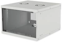 Intellinet Wandverteiler 19" 6 HE 540x560 Flatpack grau Rack-Modul 6 Grau