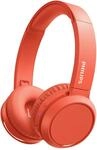 PHILIPS Audio TAH4205RD/00 On Ear Kopfh&ouml;rer mit Bass Boost Taste (Bluetooth, 29